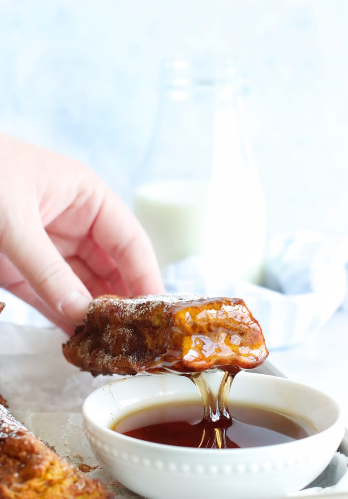 Air Fryer Pumpkin French Toast