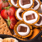 Air Fryer S'mores Cookie Cups