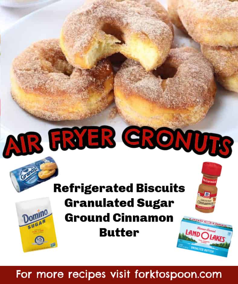 Air Fryer Cronuts Recipe