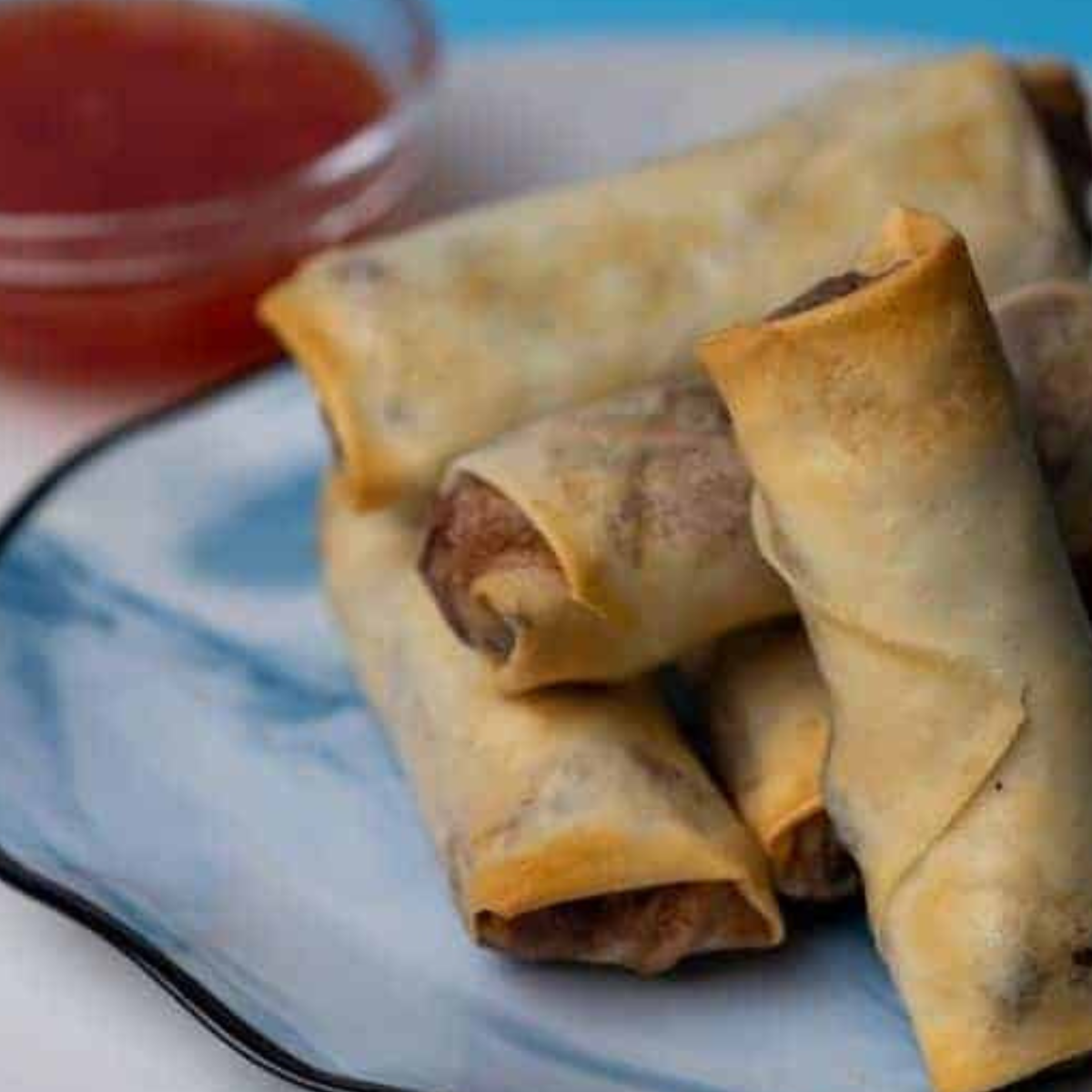 Air Fryer Ground Beef Egg Rolls