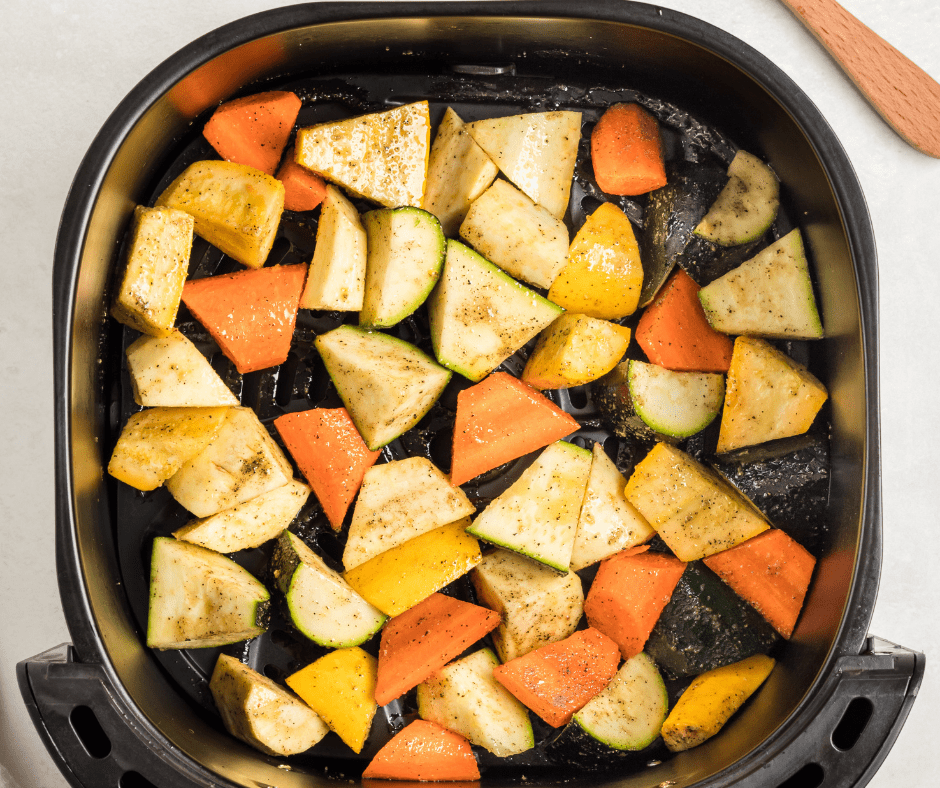 Ingredients Needed For Air Fryer Roasted Vegetables