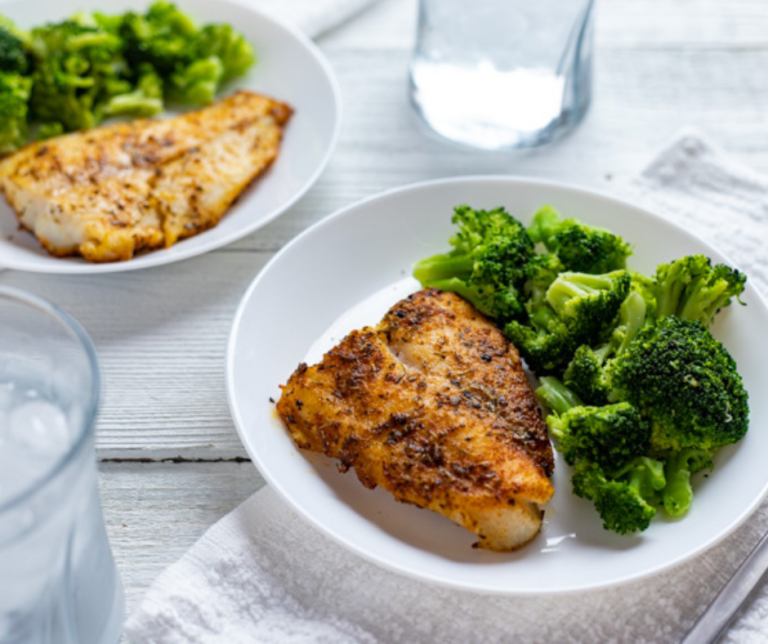 Air Fryer Swai Fish Fork To Spoon