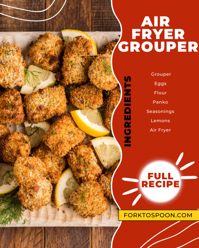 Air Fryer Grouper Fork To Spoon