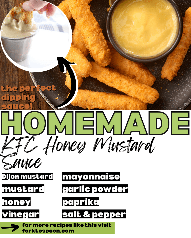 Copycat KFC Honey Mustard Sauce