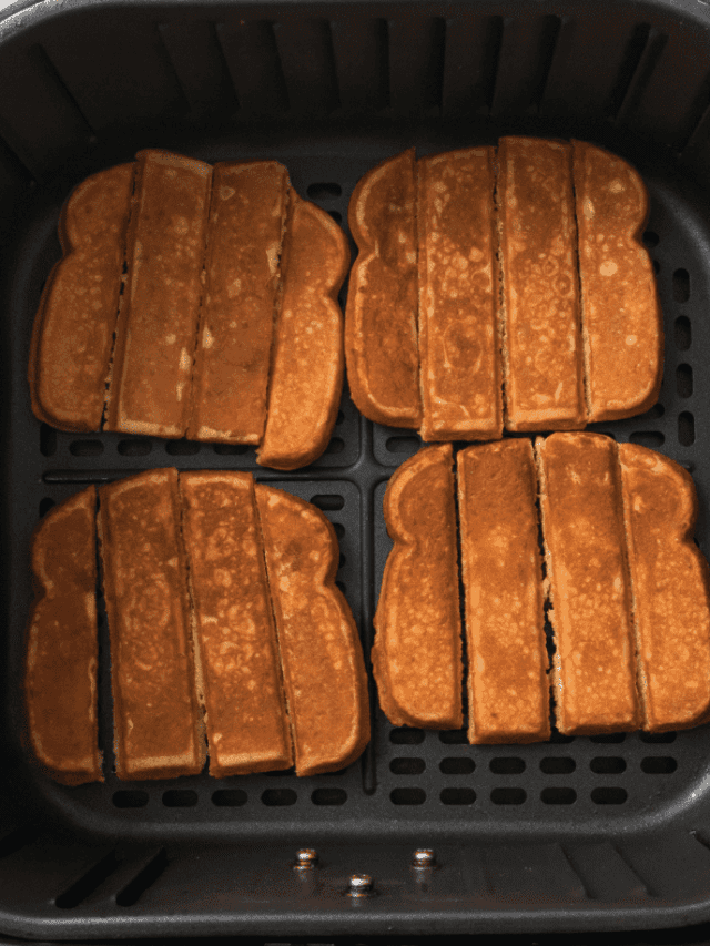 FROZEN FRENCH TOAST STICKS IN AIR FRYER (Copy) Fork To Spoon