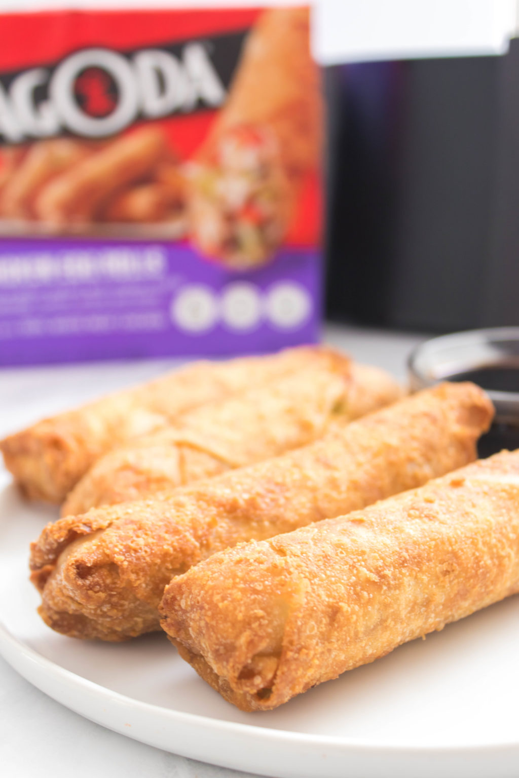 Frozen Egg Rolls In The Air Fryer Fork To Spoon