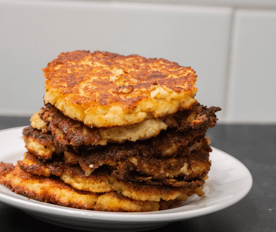 Air Fryer Cauliflower Fritters