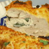 Air Fryer Feta and Spinach Stuffed Chicken Breasts
