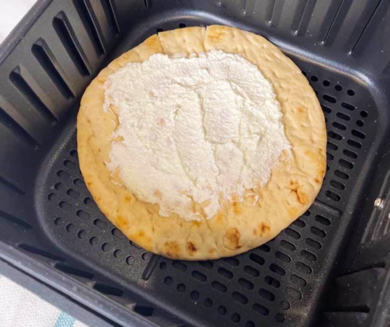 Air Fryer Goat Cheese Pizza Fork To Spoon