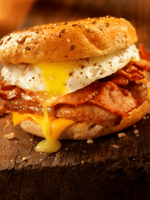 Air Fryer Homemade Breakfast Sandwiches