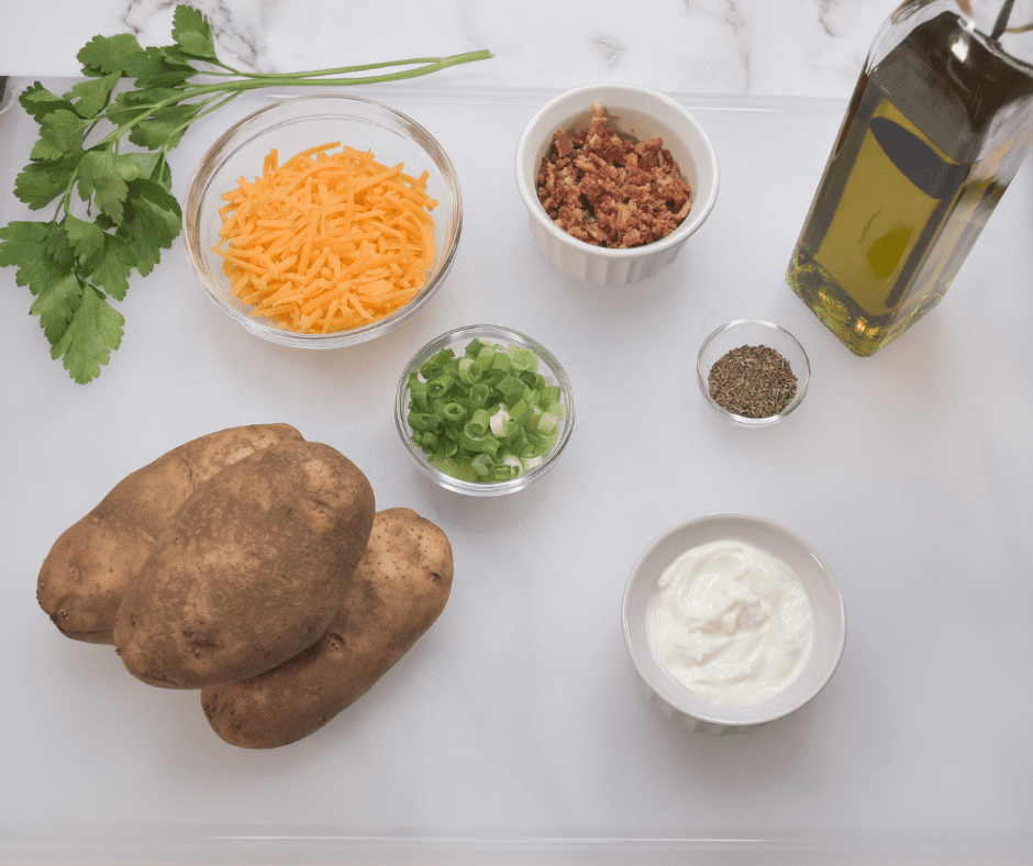 Ingredients Needed For English Jacket Potatoes In Air Fryer