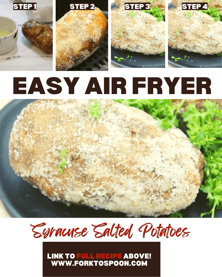 Air Fryer Syracuse Salted Potatoes