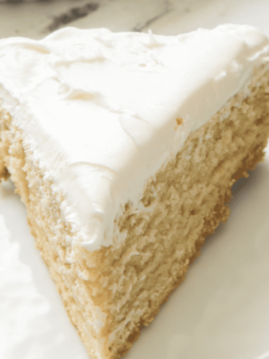 Air Fryer Vanilla Cake