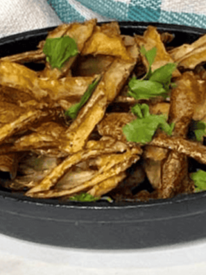 Air Fried Potato Peels - Crispy and Delicious Appetizer