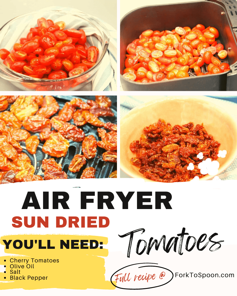 Air Fryer SunDried Tomatoes Fork To Spoon