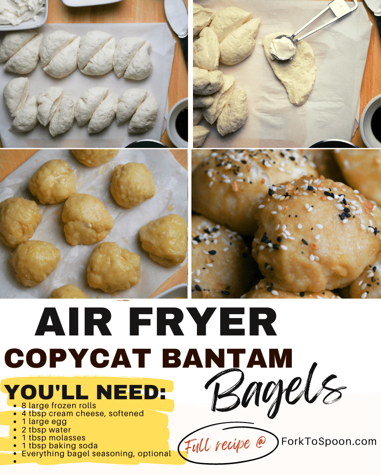Air Fryer Copycat Bantam Bagels