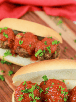 Easy Air Fryer Cheese Stuffed Meatballs