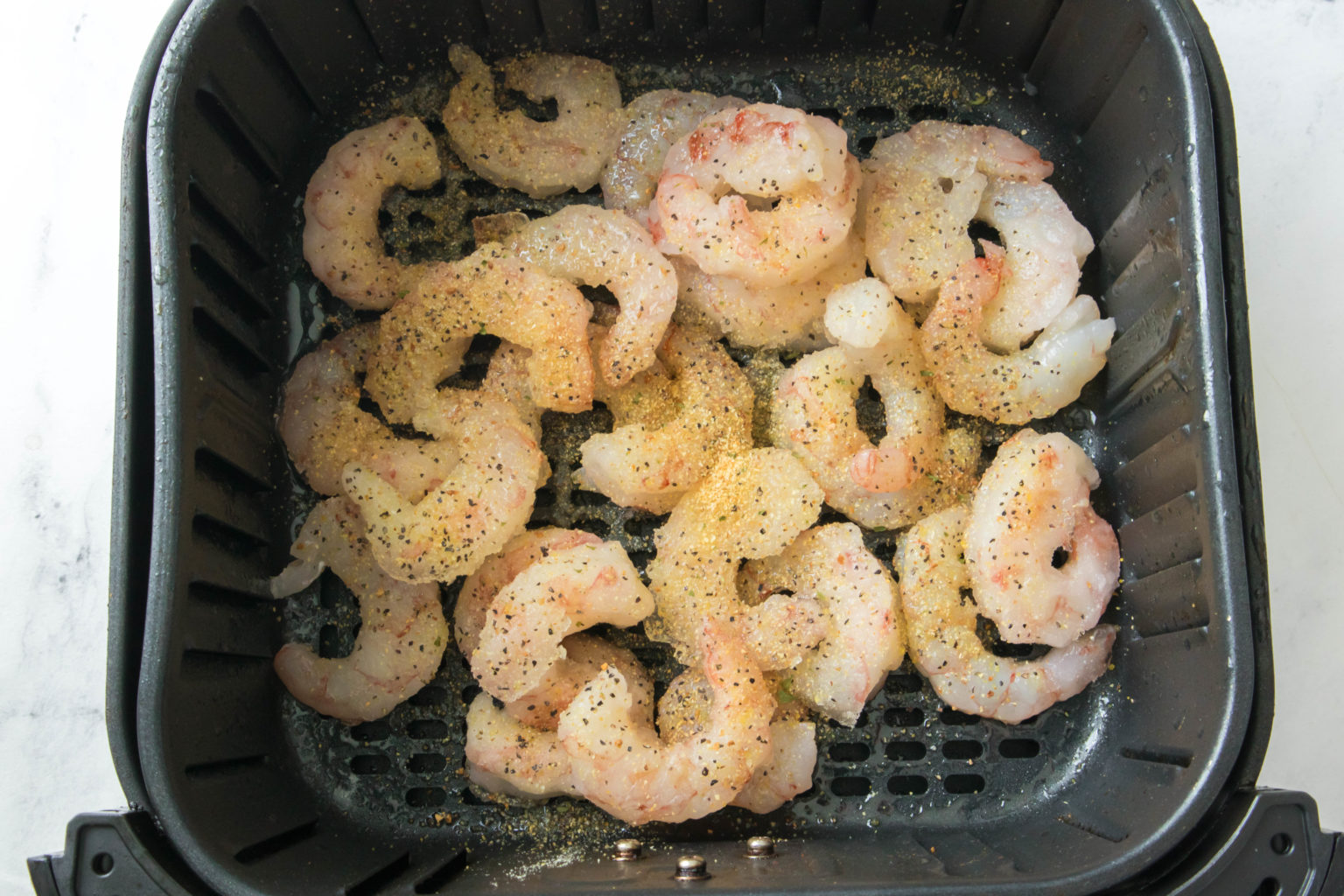 Air Fryer Frozen Shrimp Fork To Spoon