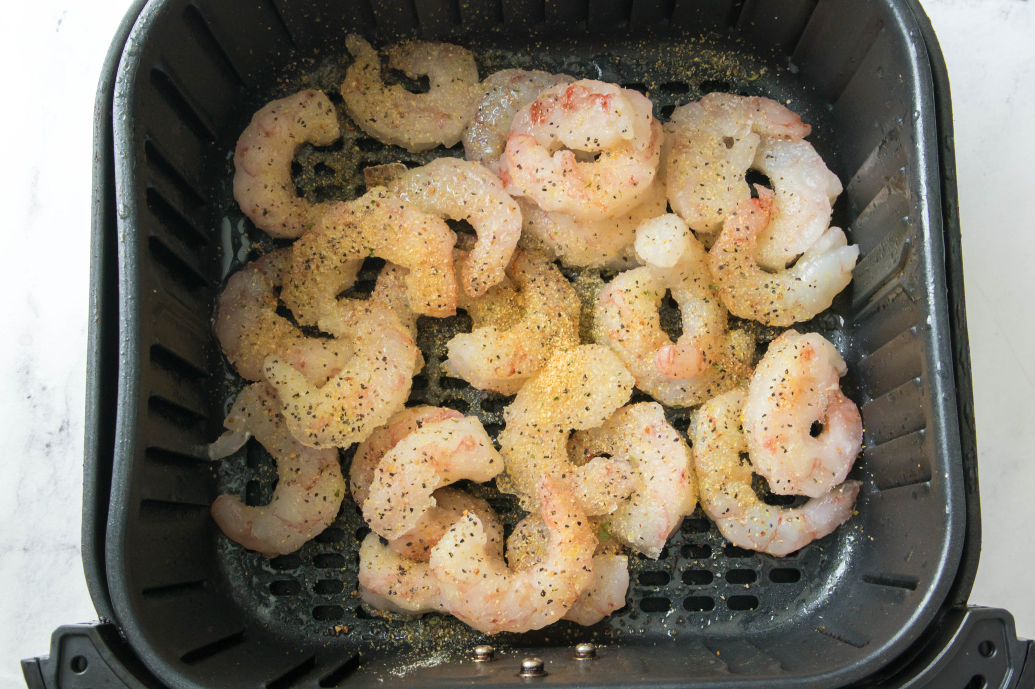 Air Fryer Frozen Shrimp Fork To Spoon