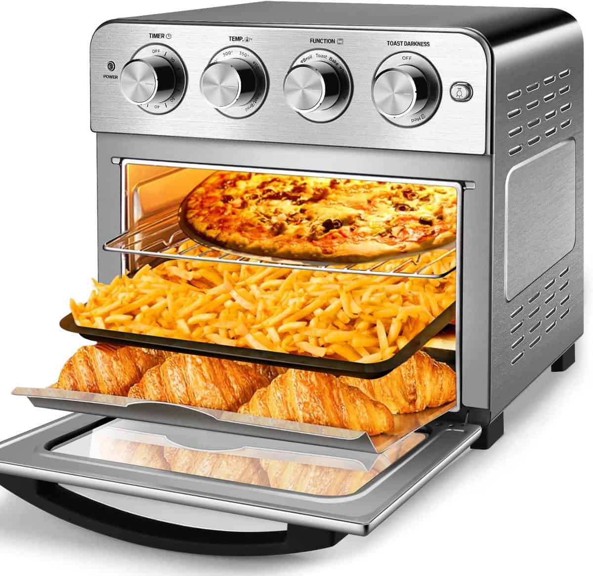 Ninja DT251 Foodi 10-in-1 Smart XL Air Fry Oven, Bake, Broil, Toast, Roast,  Digital Toaster, Thermometer, True Surround Convection up to 450°F