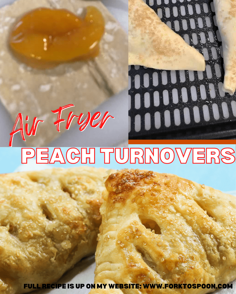 AIR FRYER PEACH TURNOVERS