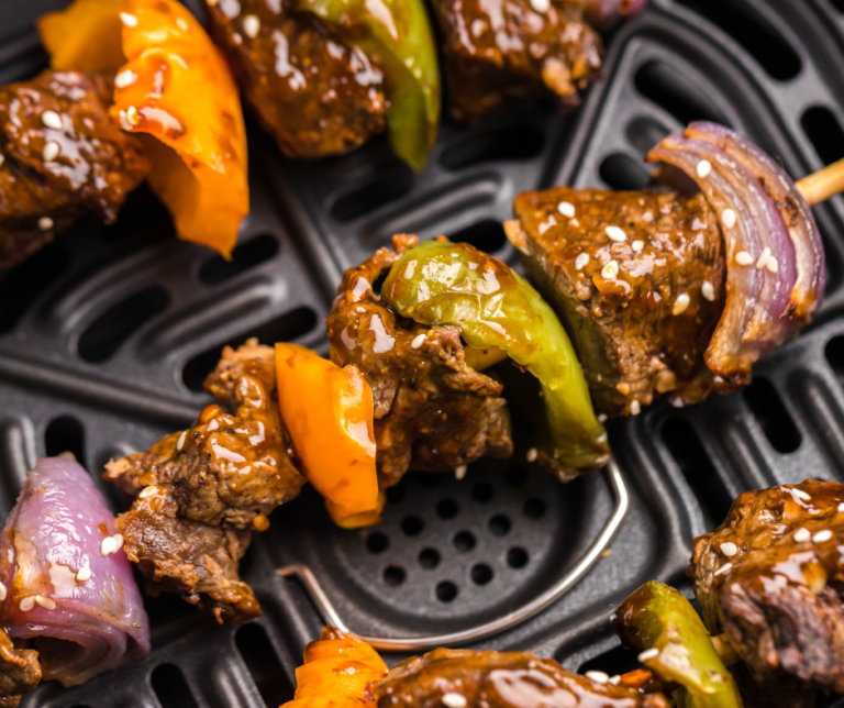 Air Fryer Beef Kabobs Fork To Spoon