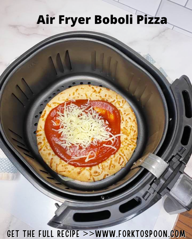 Air Fryer Boboli Pizza Fork To Spoon