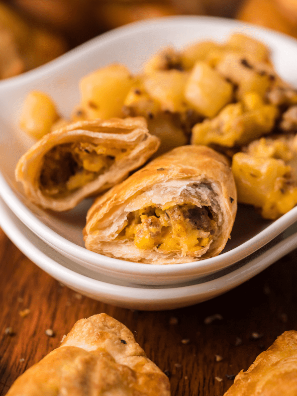 Air Fryer Blueberry Goat Cheese Empanadas Fork To Spoon