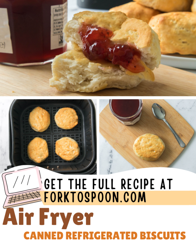 Air Fryer Canned Refrigerated Biscuits Fork To Spoon