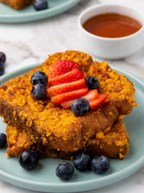 Air Fryer Captain Crunch French Toast