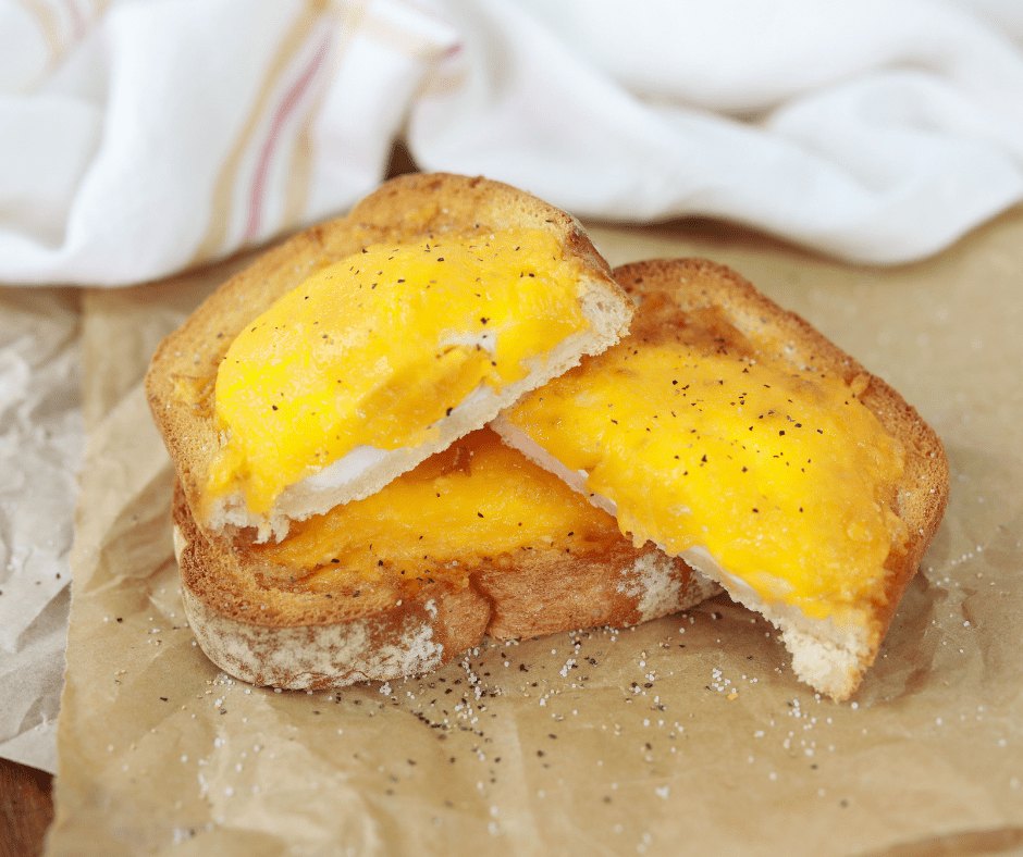 How To Make Egg and Cheese Toast In The Air Fryer