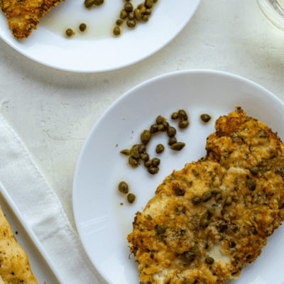 Air Fryer Chicken Piccata