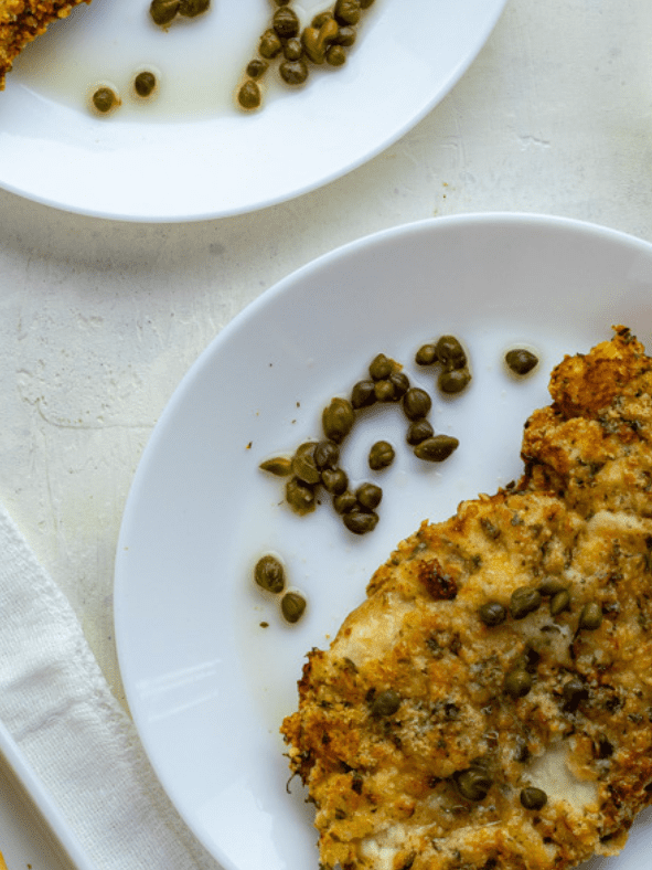 Keto Air Fryer Chicken Parmesan Fork To Spoon