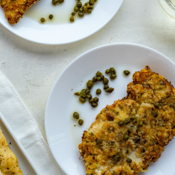 Easy Chicken Piccata in the Air Fryer Fork To Spoon