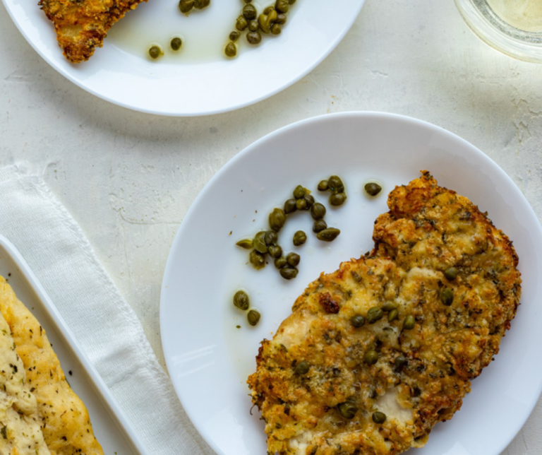 Air Fryer Chicken Piccata Fork To Spoon