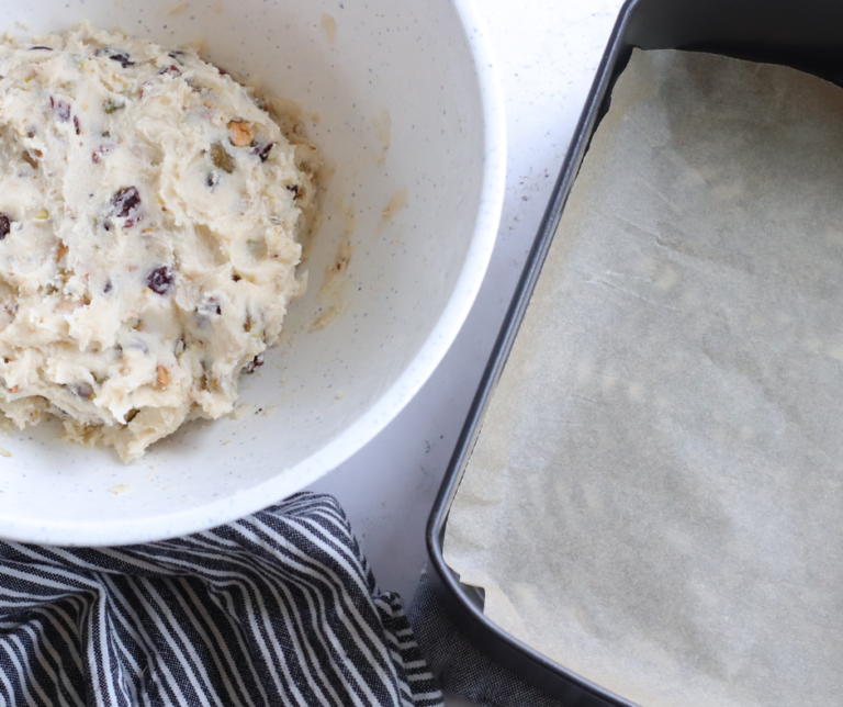 Air Fryer Cranberry Pistachio Shortbread Cookies Fork To Spoon