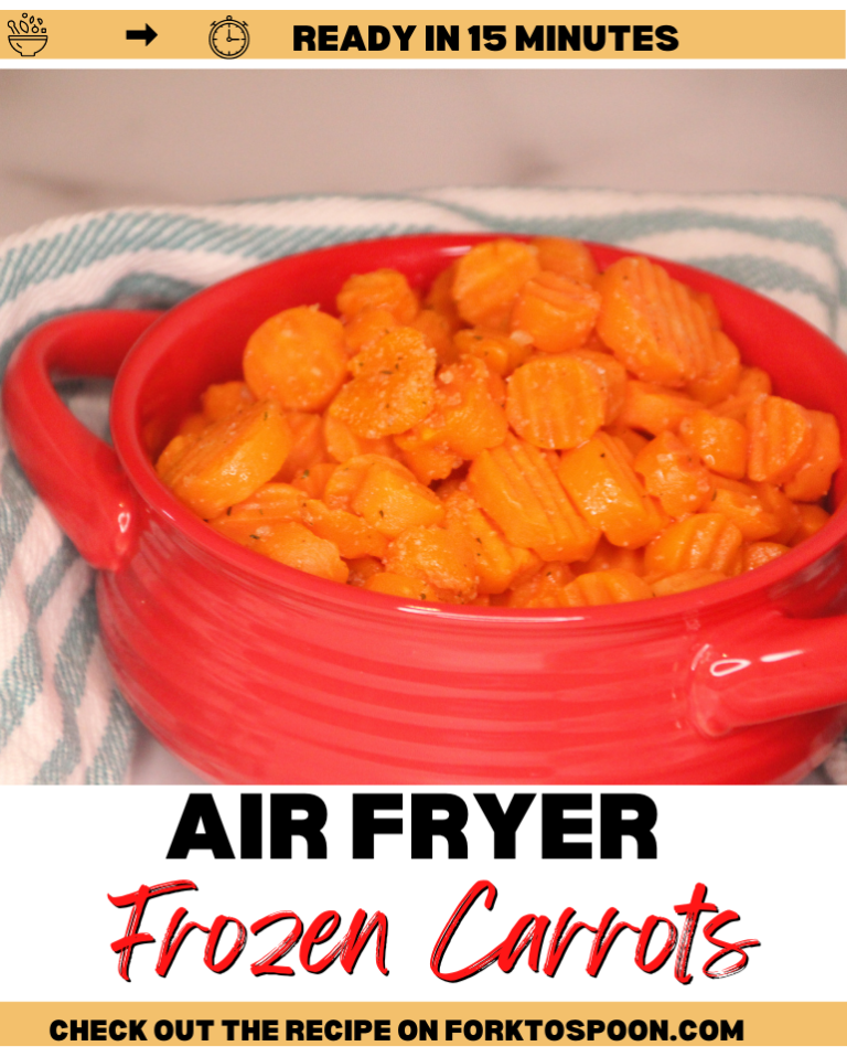 Air Fryer Frozen Carrots Fork To Spoon