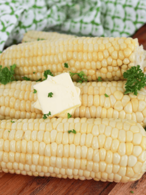 Why make frozen corn on the cob in the air fryer?