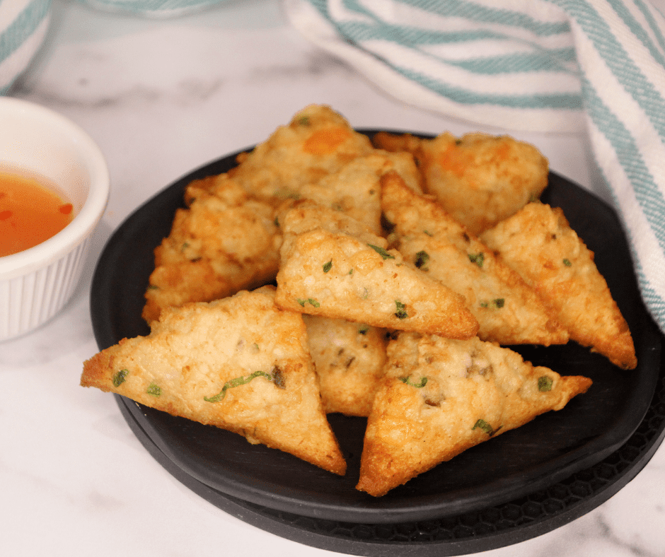 How To Make Frozen Air Fried Shrimp Toast
