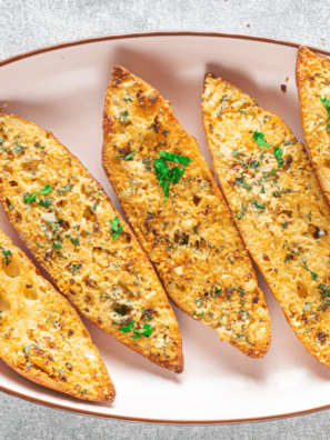 Air Fryer Garlic Bread