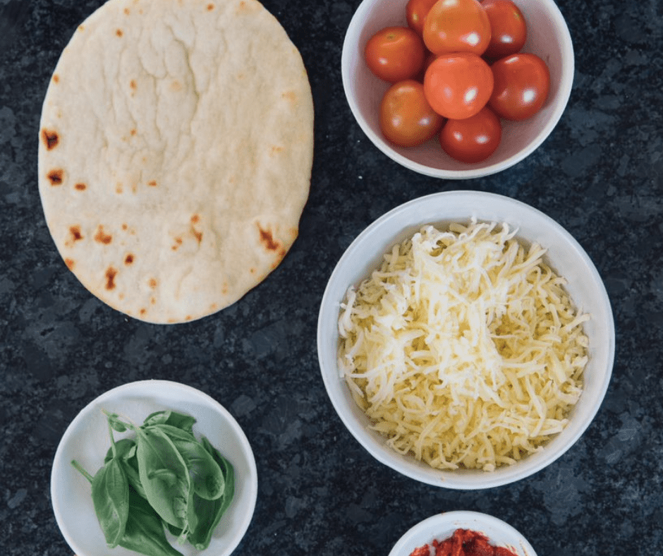 Dairy-Free Flatbread Margarita Pizza with Hamilton Beach Sure-Crisp Air  Fryer Toaster Oven