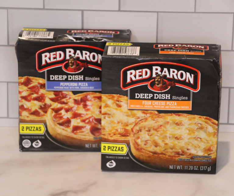 Air Fryer Red Baron Deep Dish Pizza Fork To Spoon