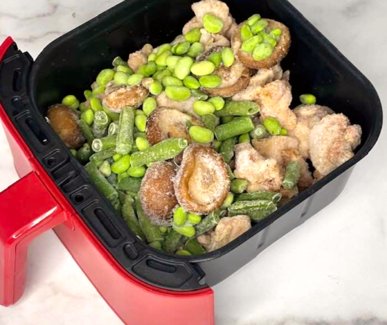 Air Fryer Trader Joe's Shiitake Mushroom Chicken Fork To Spoon