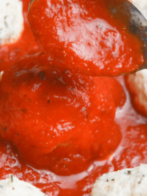 Air Fryer White Meatballs