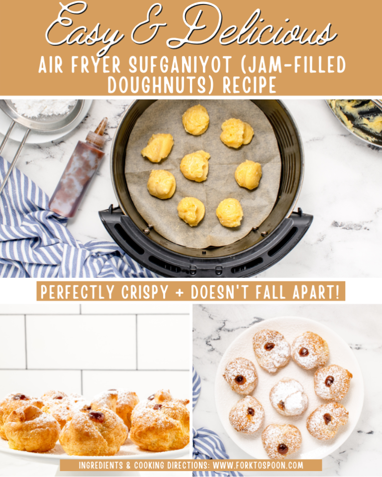 Air Fryer Sufganiyot (JamFilled Doughnuts) Recipe Fork To Spoon