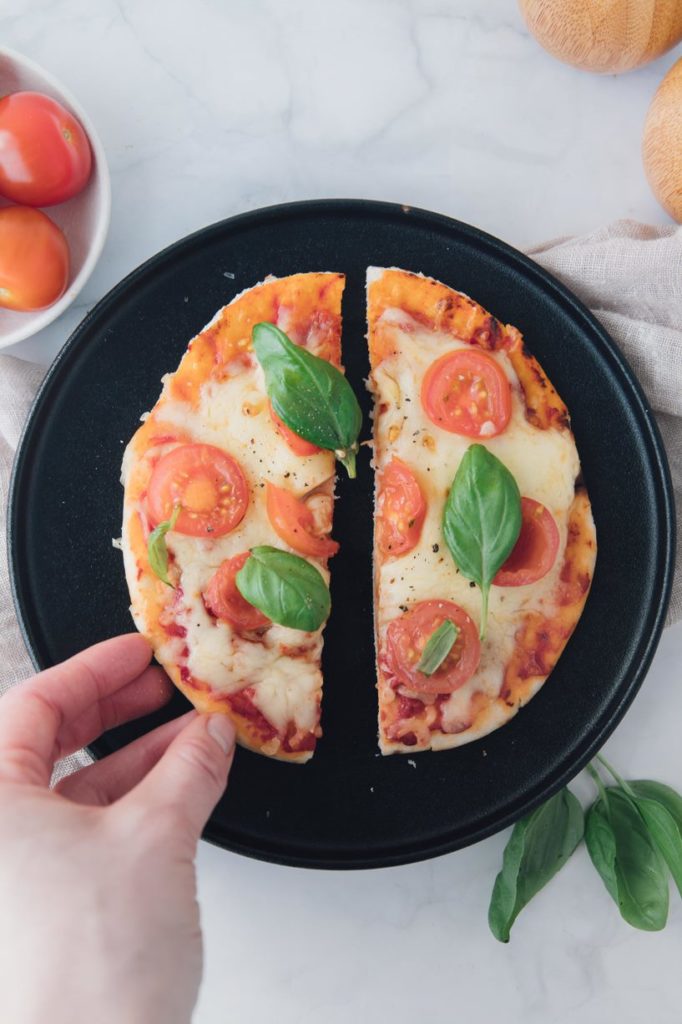 Air Fryer Margherita Pizza