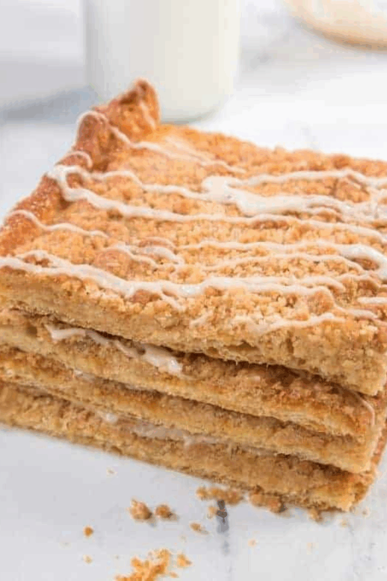 Easy Air Fryer Cinnamon Sugar Pizza with buttery crust and sweet cinnamon topping