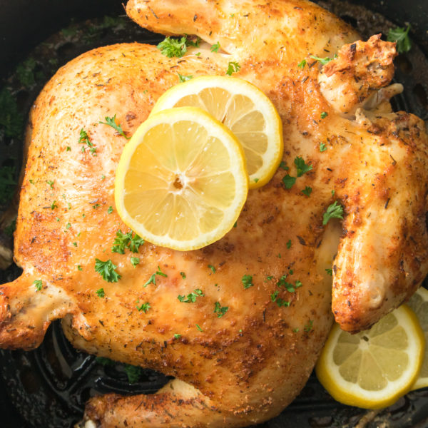 Easy Air Fryer Rotisserie Chicken Fork To Spoon