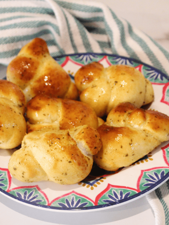 Air Fryer Garlic Knots Fork To Spoon
