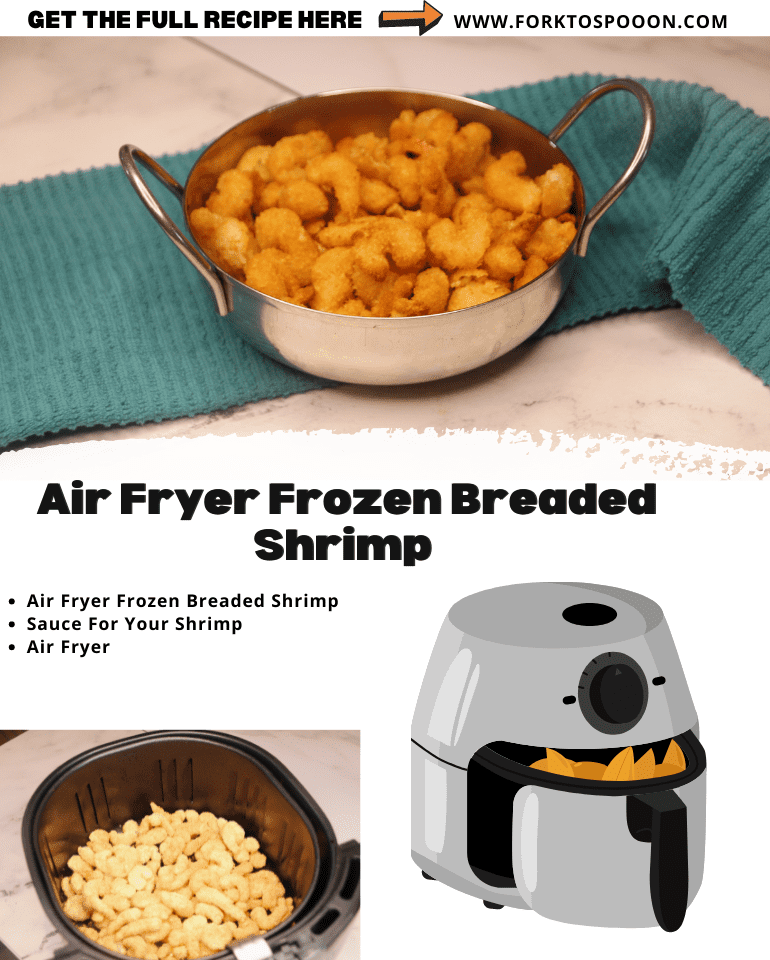 Air Fryer Frozen Breaded Shrimp